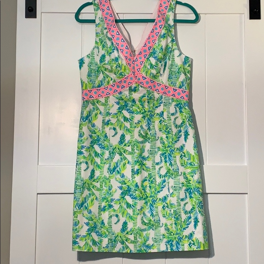 🌴Lilly Pulitzer Lanora Shift Stretch Dress🌴 - Picture 3 of 8
